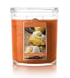 Pumpkin Cinnamon Rolls 22oz Oval Candle Jar
