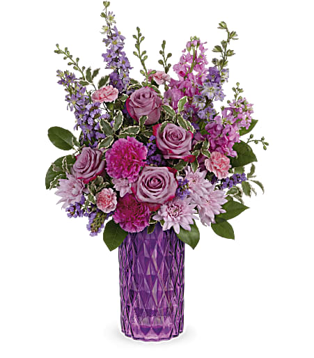Amazing Amethyst Bouquet - Standard