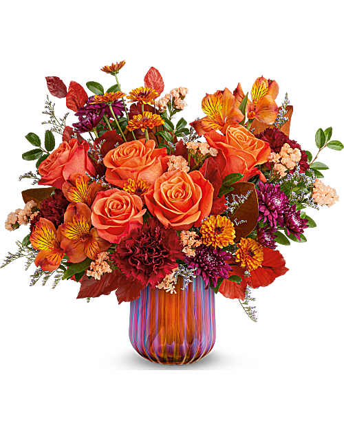 Amber Glow Bouquet  - Deluxe