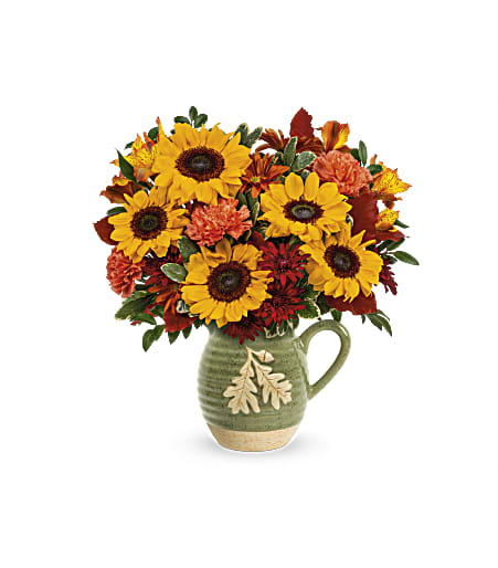 Autumn Acorn Bouquet - Premium