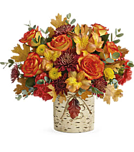 Teleflora's Autumn Colors Bouquet - Deluxe