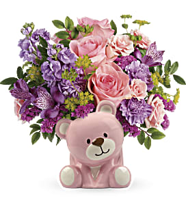 Beautiful Arrival Bear Bouquet - Standard