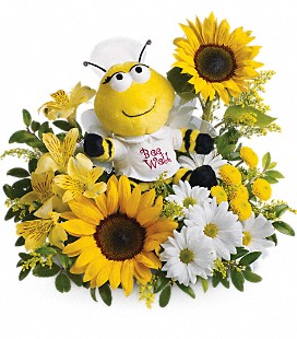 Teleflora's Bee Well Bouquet - Standard
