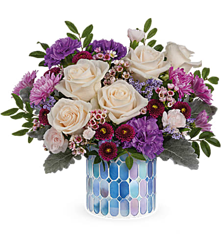 Blue Beauty Bouquet - Deluxe