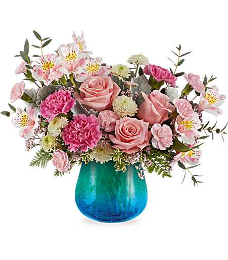 Blue Hues Bouquet - Deluxe