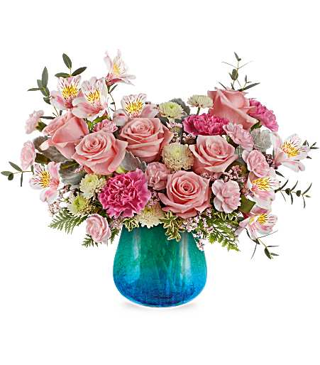 Blue Hues Bouquet - Premium