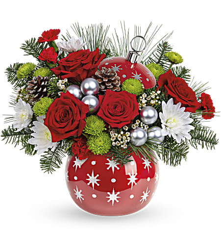 Bright Christmas Bouquet - Deluxe