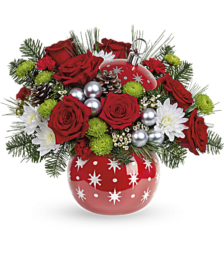 Bright Christmas Bouquet - Premium