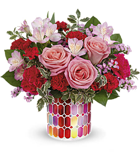Charming Mosaic Bouquet - Deluxe