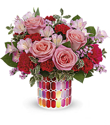 Charming Mosaic Bouquet - Premium