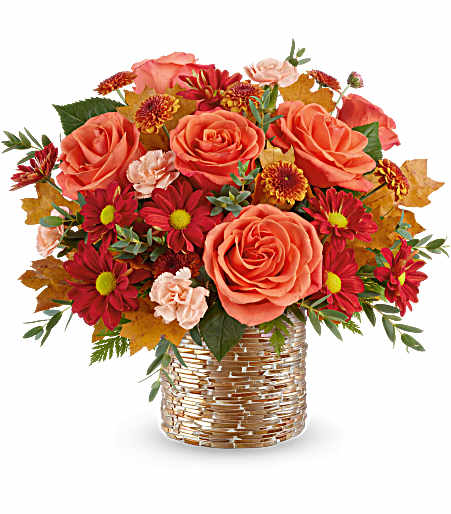 Chic Copper Bouquet - Deluxe