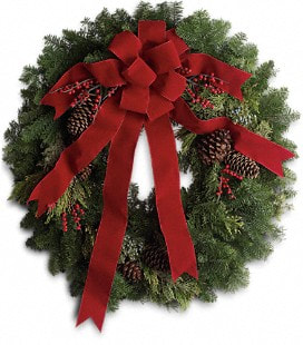 Classic Holiday Wreath - Deluxe
