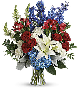 Colorful Tribute Bouquet - Premium