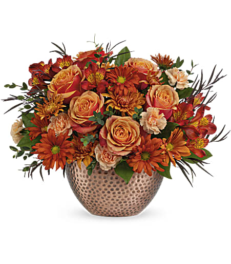 Copper Beauty Centerpiece - Deluxe