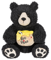 Bee Mine Black Bear w/ honey pot