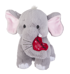 Valentine's Day Elephant with heart