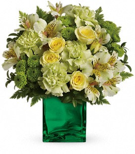 Teleflora's Emerald Elegance Bouquet - Standard