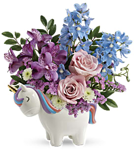 Enchanting Pastels Unicorn Bouquet - Standard