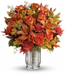 Teleflora's Fall Blush - Premium