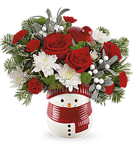 Frosty Wishes Bouquet - Deluxe