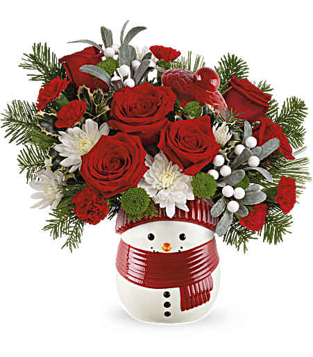 Frosty Wishes Bouquet - Premium