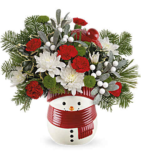 Frosty Wishes Bouquet - Standard
