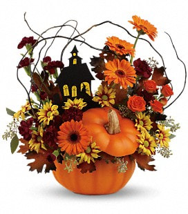 Teleflora's Haunted House Bouquet - Deluxe