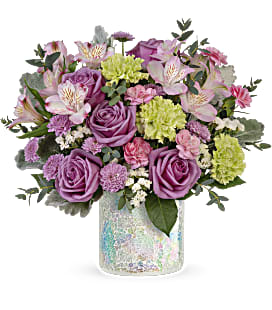 Irresistible Iridescence Bouquet - Deluxe