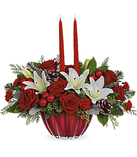 Joyous Christmas Centerpiece - Premium