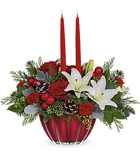 Joyous Christmas Centerpiece - Standard
