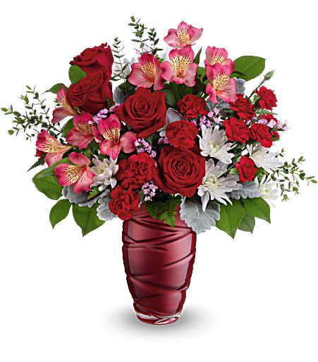 Loving Swirls Bouquet - Deluxe