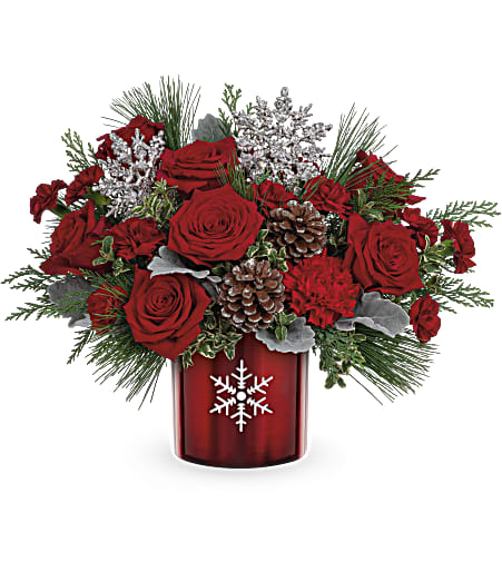 Magical Snowflake Bouquet - Premium