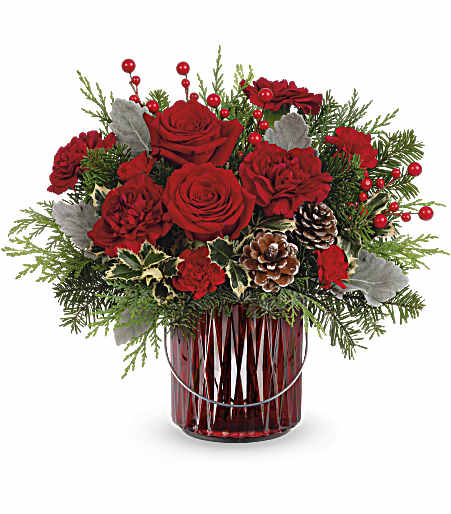 Merry Glow Bouquet - Deluxe