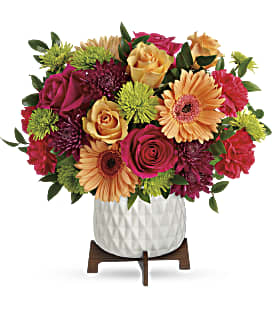 Mid Mod Brights Bouquet - Premium