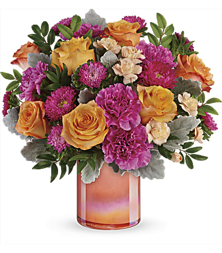 Perfect Spring Peach Bouquet - Premium