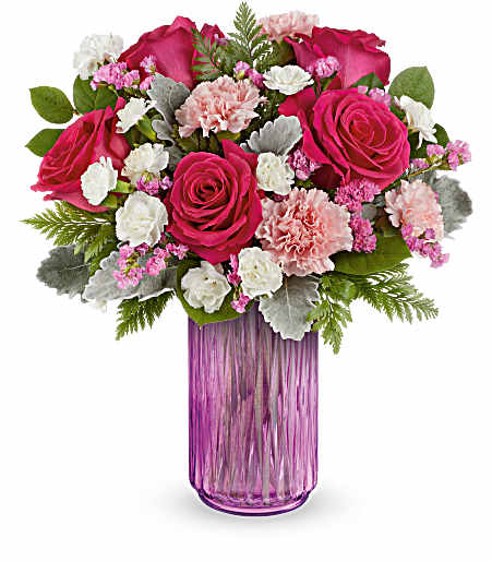 Pink Glow Bouquet - Deluxe