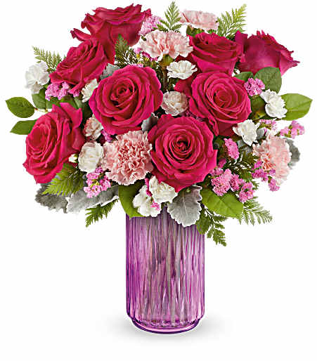 Pink Glow Bouquet - Premium