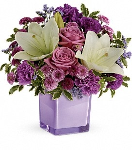 Teleflora's Pleasing Purple Bouquet - Standard
