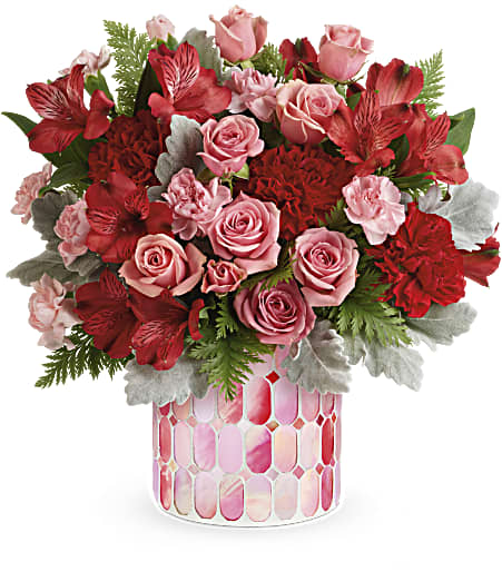 Precious in Pink Bouquet - Deluxe