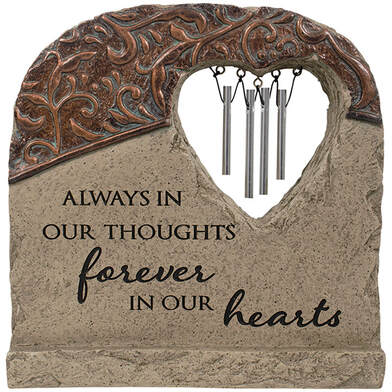 In our hearts Garden Chime