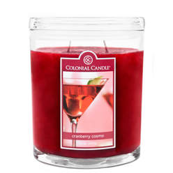 Cranberry Cosmo 22oz Oval Candle Jar