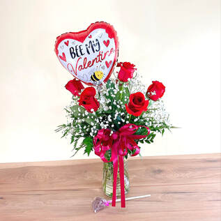 Valentine's Day Half Dozen Rose Special