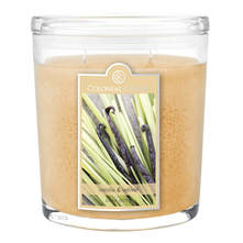 Vanilla and Vetiver 22oz Oval Candle Jar