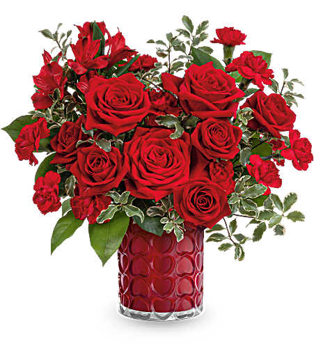 Radiant Hearts Bouquet - Deluxe