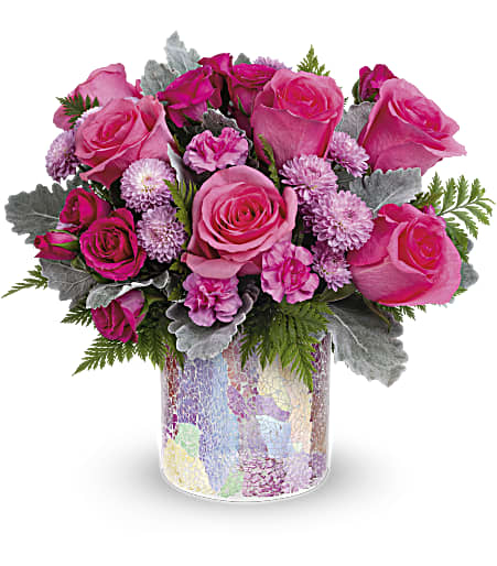 Radiantly Rosy Bouquet - Deluxe