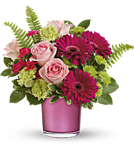 Teleflora's Regal Pink Ruby Bouquet - Deluxe