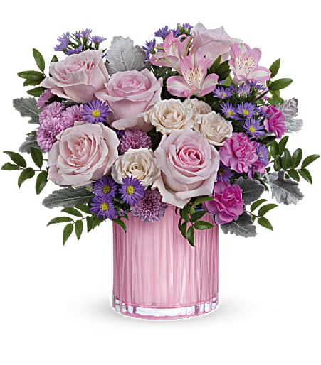 Rosy Pink Bouquet - Deluxe