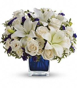 Teleflora's Sapphire Skies Bouquet - Premium