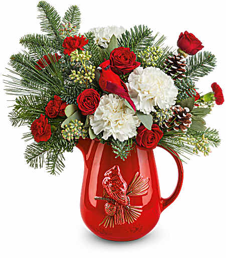 Scarlet Cardinal Bouquet - Standard