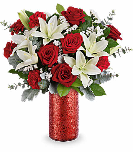 Scarlet Embrace Bouquet - Deluxe